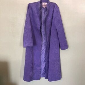 Gorgeous Vintage Suede Trench